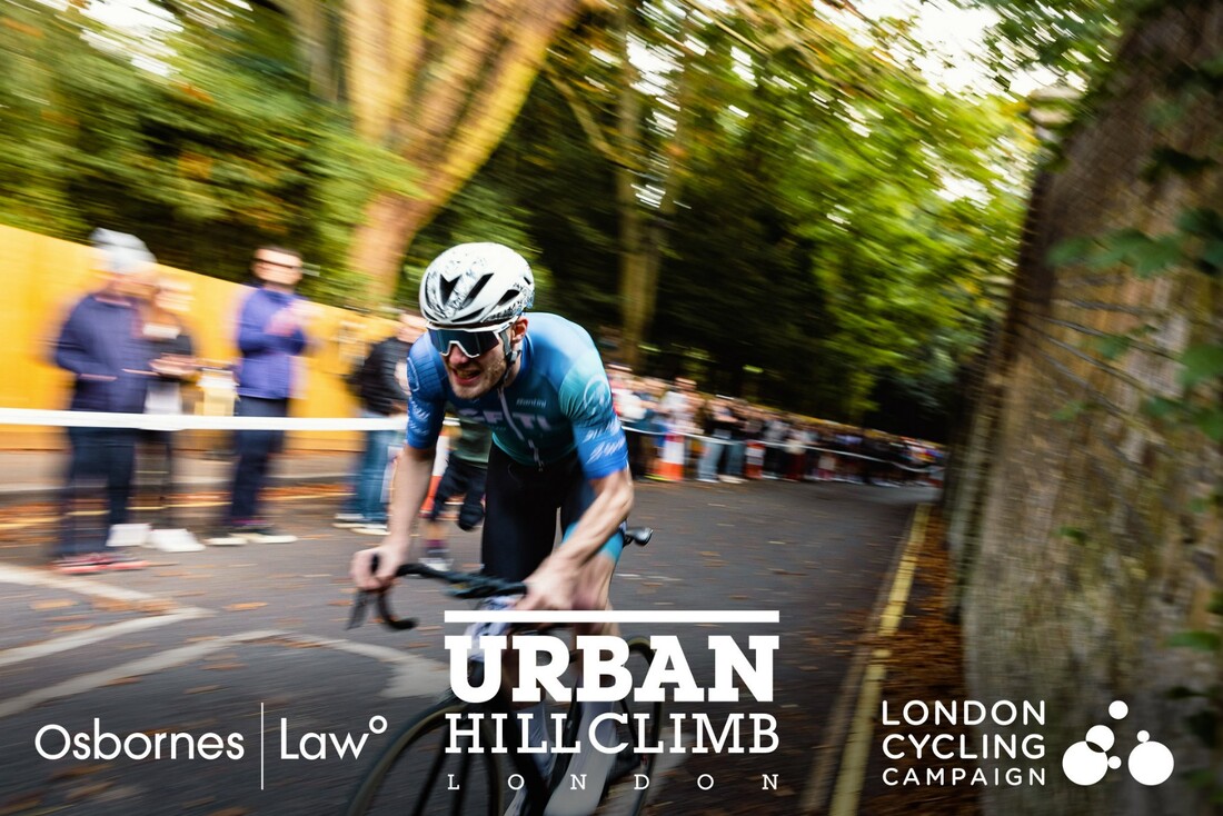 Hill climb time trial at Swain's Lane, London, 2022